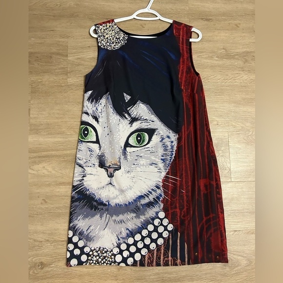 Le  galeriste dress. For all cat lovers! - Picture 2 of 8